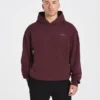 Sweat à capuche oversize Essential avec imprimé graphique