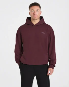 Sweat à capuche oversize Essential avec imprimé graphique