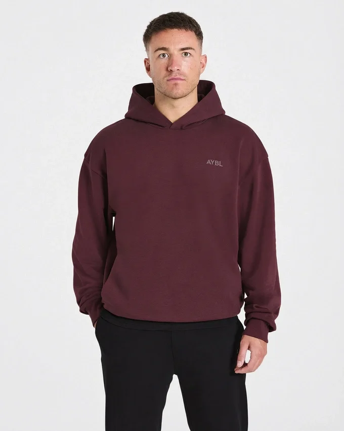 Sweat à capuche oversize Essential avec imprimé graphique