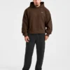 Sweat à capuche oversize Essential avec imprimé graphique