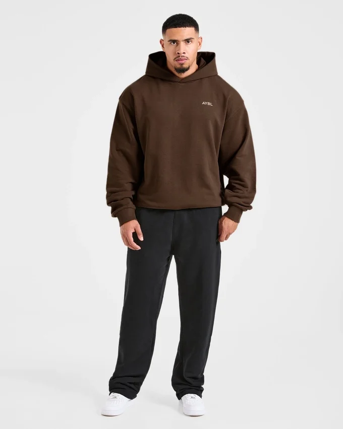 Sweat à capuche oversize Essential avec imprimé graphique