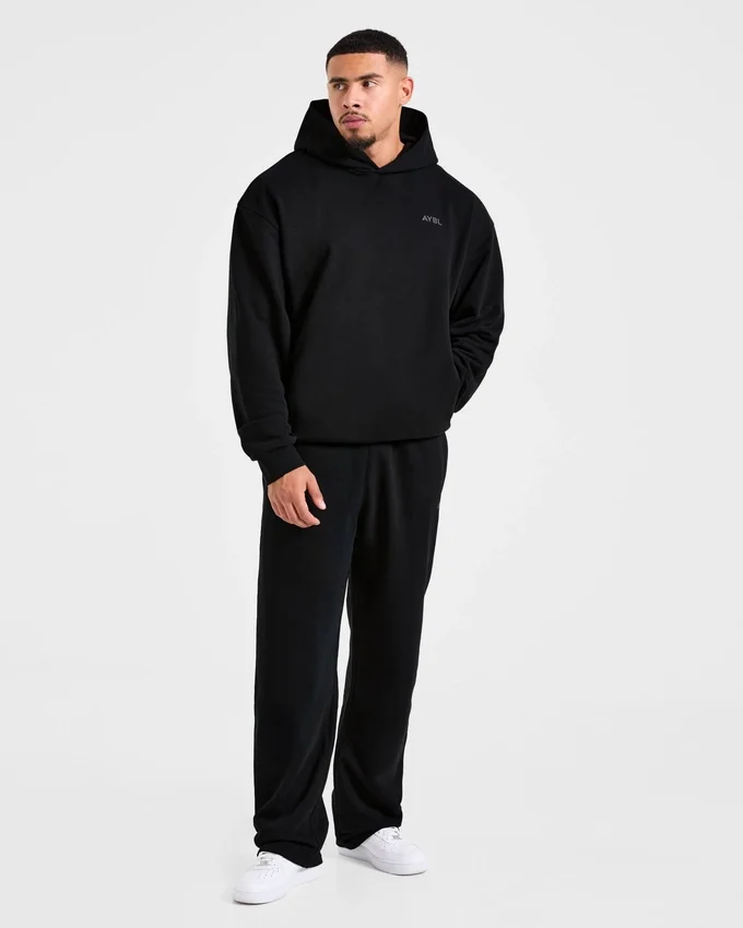 Sweat à capuche oversize Essential avec imprimé graphique
