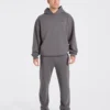 Sweat à capuche oversize Essential avec imprimé graphique