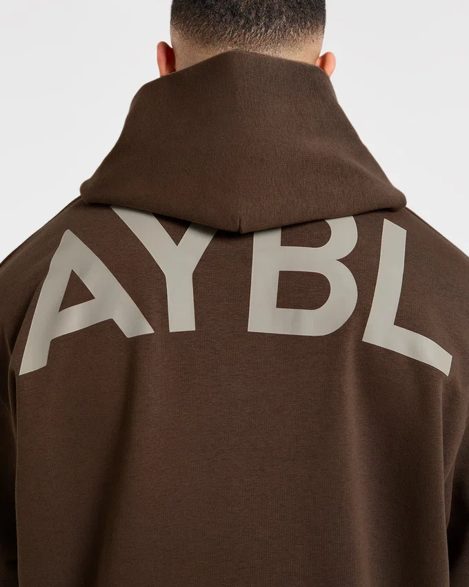 Sweat à capuche oversize Essential avec imprimé graphique