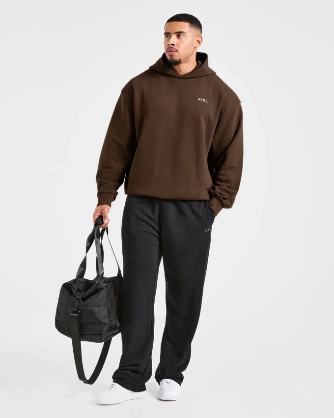 Sweat à capuche oversize Essential avec imprimé graphique