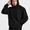 Sweat à capuche oversize Essential avec imprimé graphique