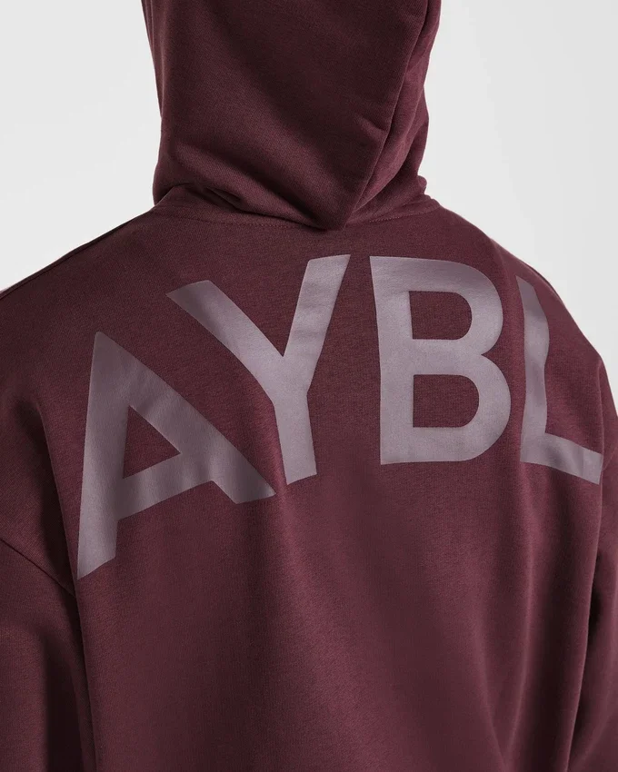 Sweat à capuche oversize Essential avec imprimé graphique