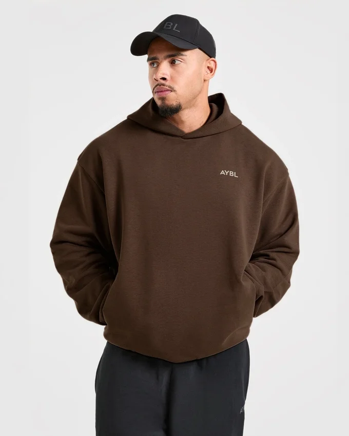 Sweat à capuche oversize Essential avec imprimé graphique