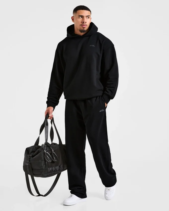 Sweat à capuche oversize Essential avec imprimé graphique