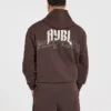 Sweat à capuche oversize « Heavy Lifting Gothic »