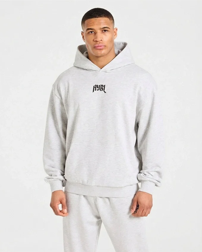 Sweat à capuche oversize « Heavy Lifting Gothic »