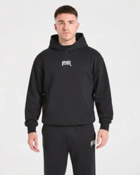 Sweat à capuche oversize « Heavy Lifting Gothic »