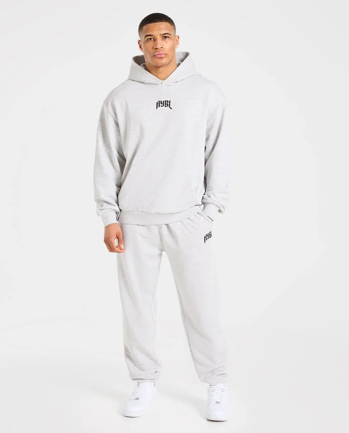 Sweat à capuche oversize « Heavy Lifting Gothic »