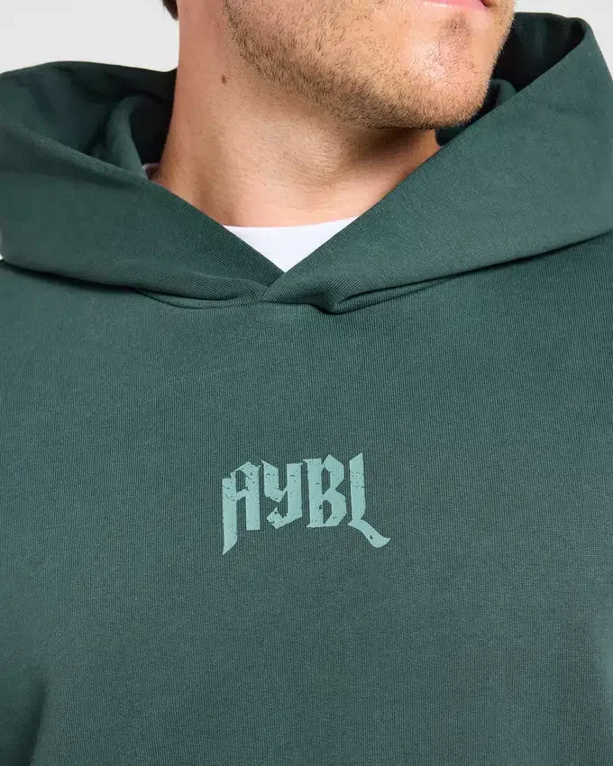 Sweat à capuche oversize « Heavy Lifting Gothic »