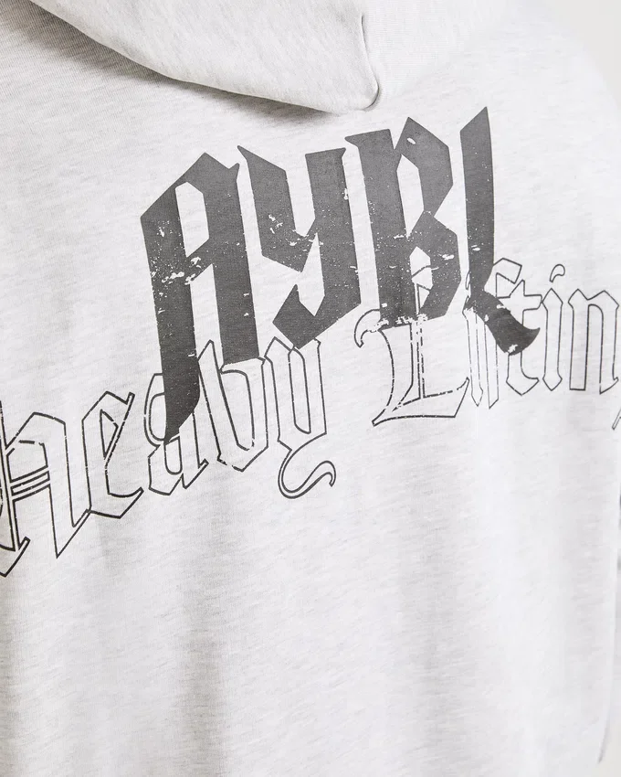 Sweat à capuche oversize « Heavy Lifting Gothic »
