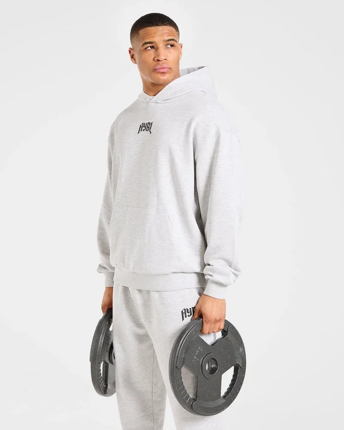 Sweat à capuche oversize « Heavy Lifting Gothic »
