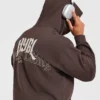Sweat à capuche oversize « Heavy Lifting Gothic »