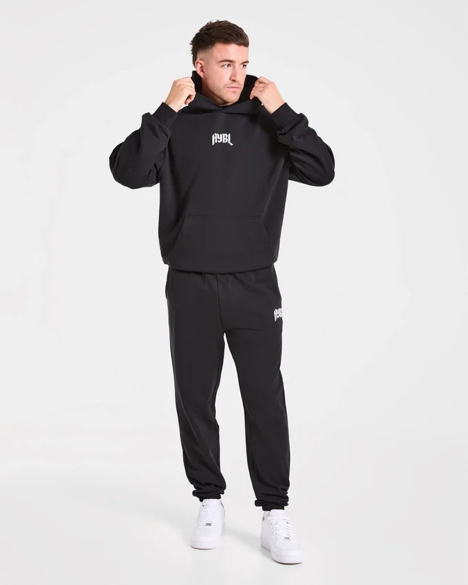 Sweat à capuche oversize « Heavy Lifting Gothic »
