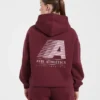 Sweat à capuche oversize Retro Athletics