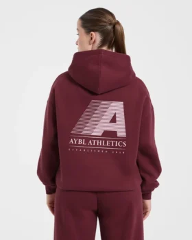 Sweat à capuche oversize Retro Athletics