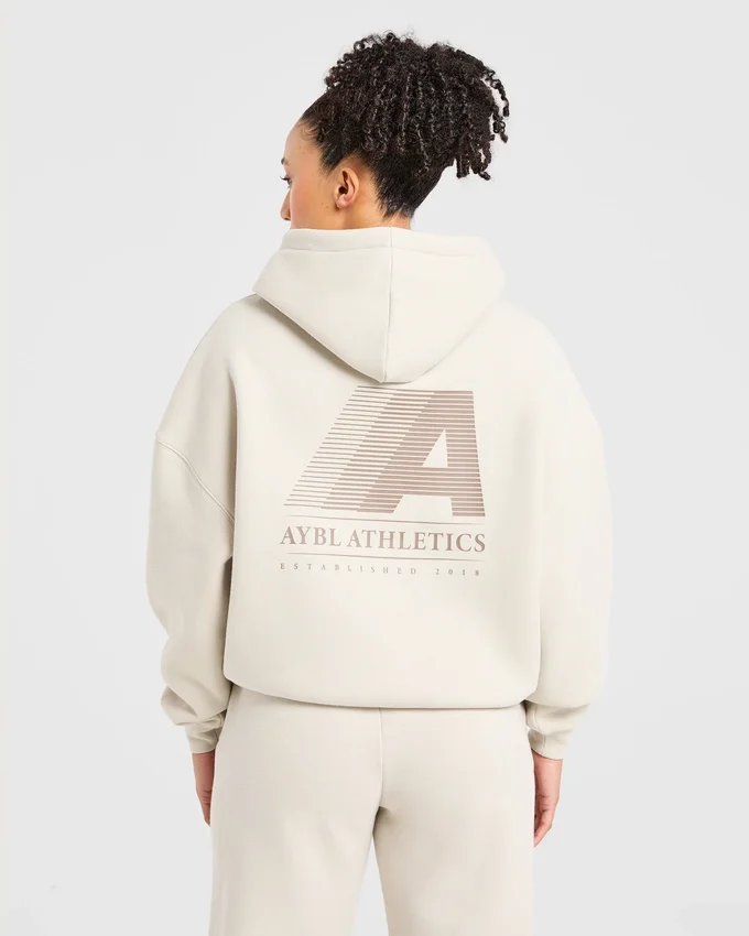 Sweat à capuche oversize Retro Athletics