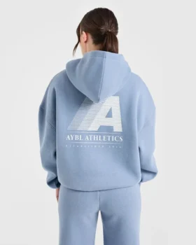 Sweat à capuche oversize Retro Athletics