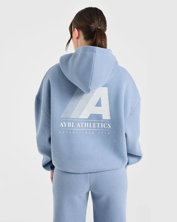 Sweat à capuche oversize Retro Athletics
