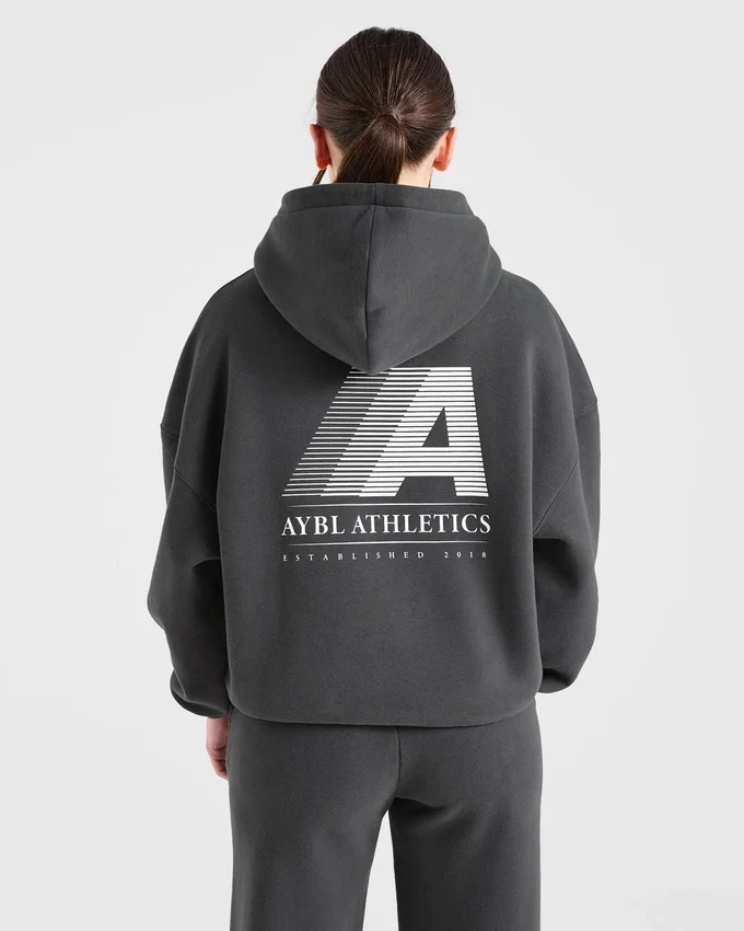 Sweat à capuche oversize Retro Athletics