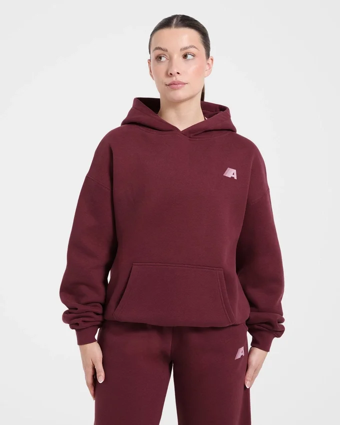 Sweat à capuche oversize Retro Athletics