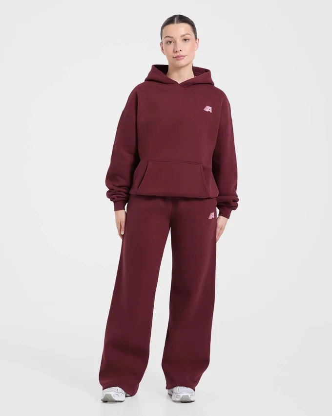Sweat à capuche oversize Retro Athletics