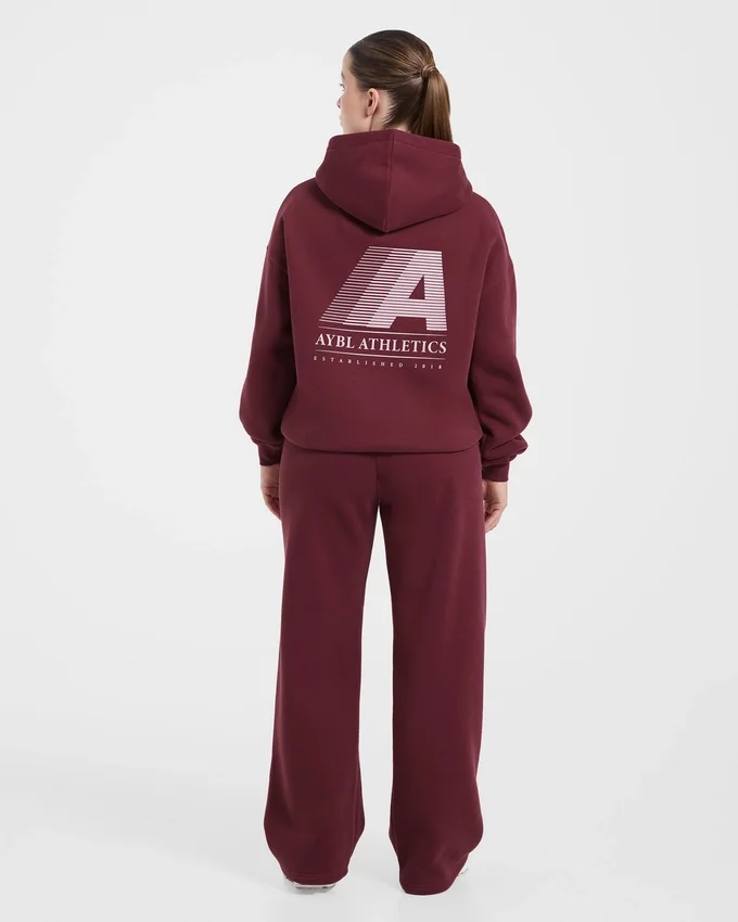 Sweat à capuche oversize Retro Athletics