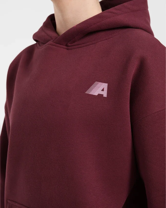 Sweat à capuche oversize Retro Athletics