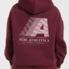 Sweat à capuche oversize Retro Athletics