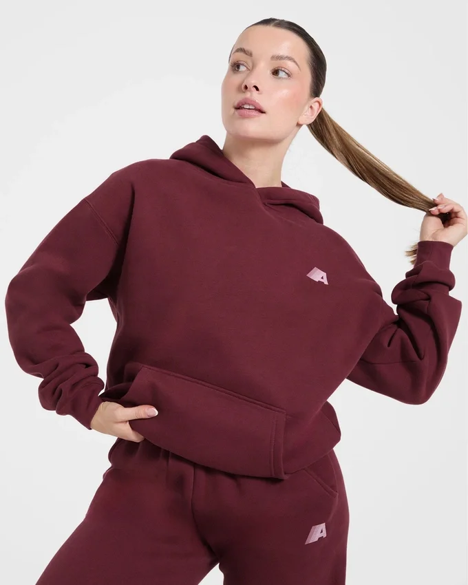 Sweat à capuche oversize Retro Athletics