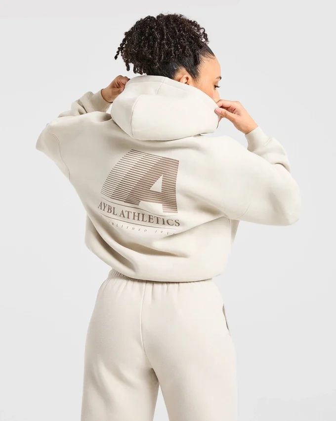 Sweat à capuche oversize Retro Athletics