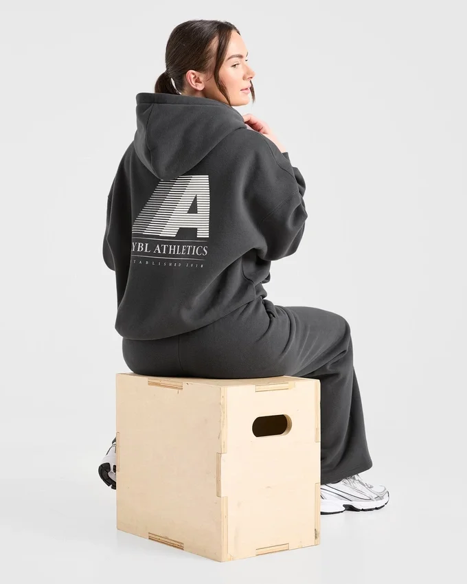 Sweat à capuche oversize Retro Athletics