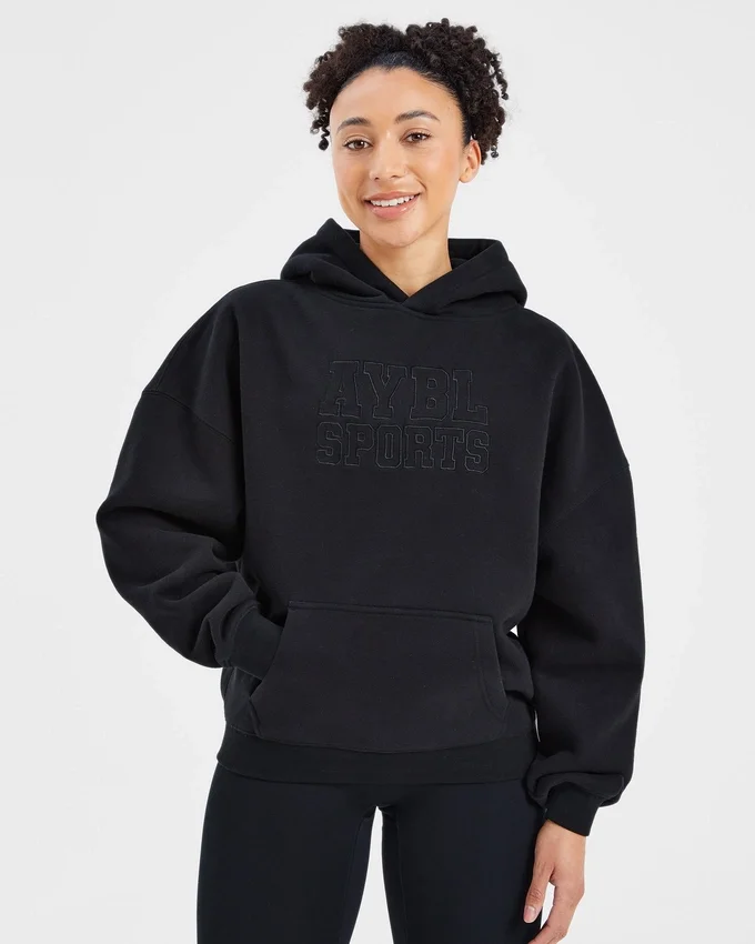 Sweat à capuche oversize Sport Outline