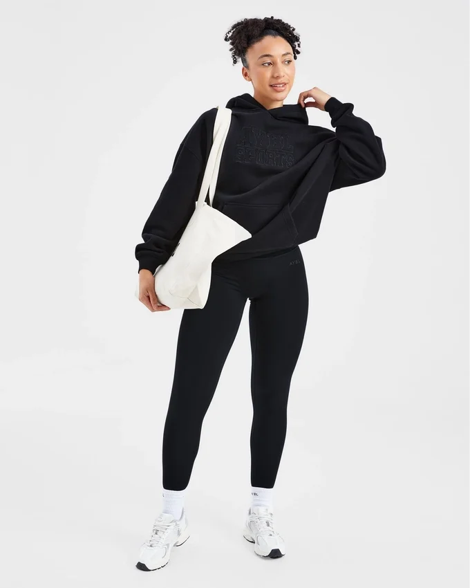Sweat à capuche oversize Sport Outline