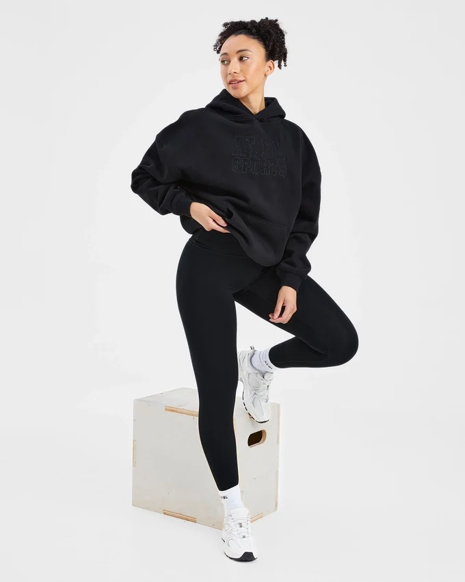Sweat à capuche oversize Sport Outline