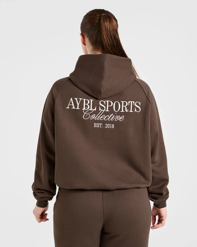Sweat à capuche oversize Sports Collective