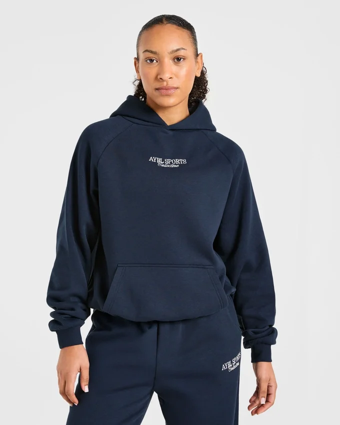 Sweat à capuche oversize Sports Collective
