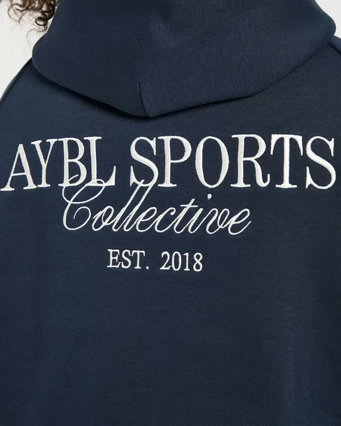 Sweat à capuche oversize Sports Collective