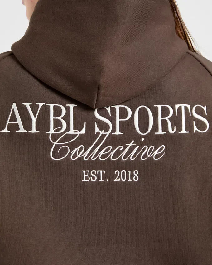 Sweat à capuche oversize Sports Collective
