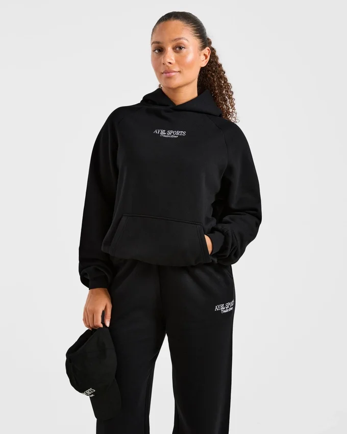 Sweat à capuche oversize Sports Collective