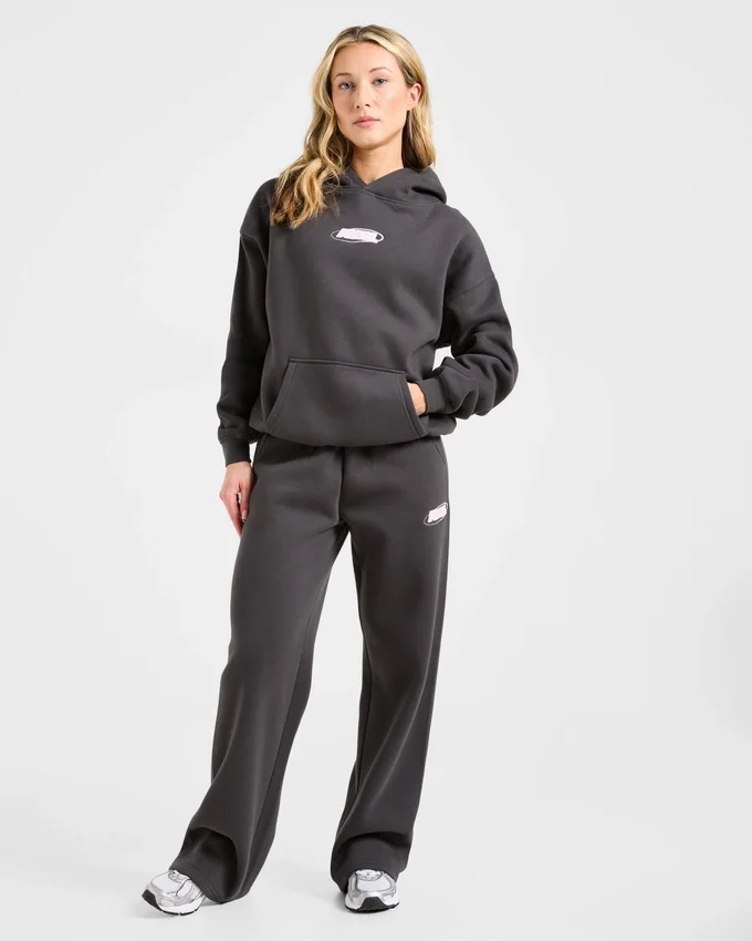 Sweat à capuche oversize Sports Essentials