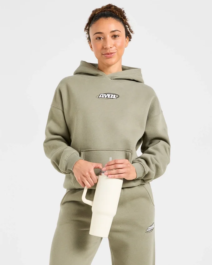 Sweat à capuche oversize Sports Essentials