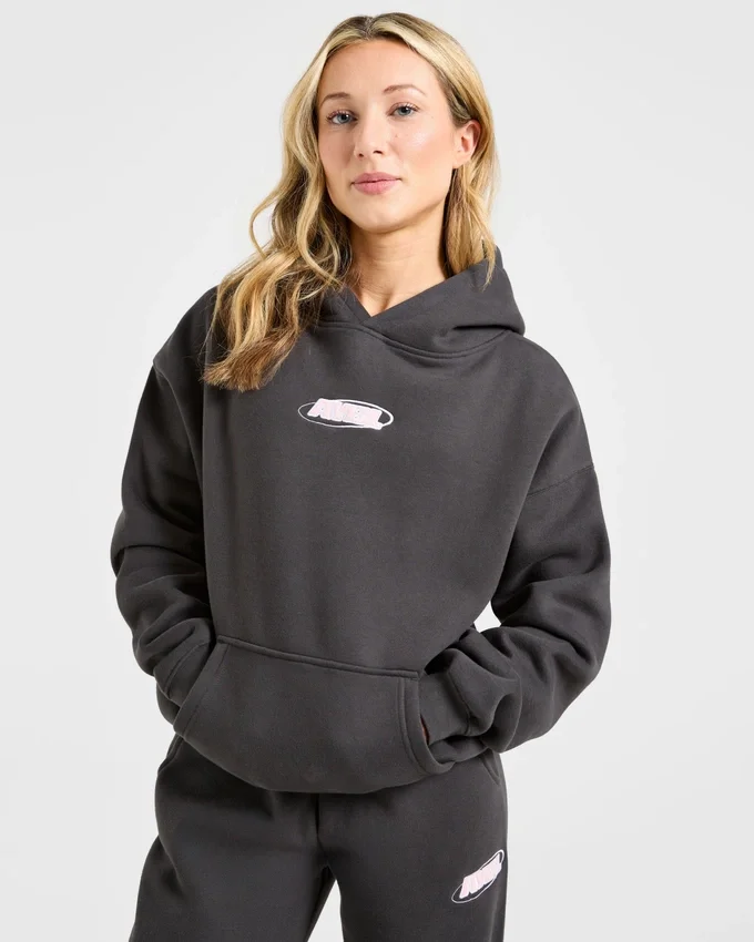 Sweat à capuche oversize Sports Essentials