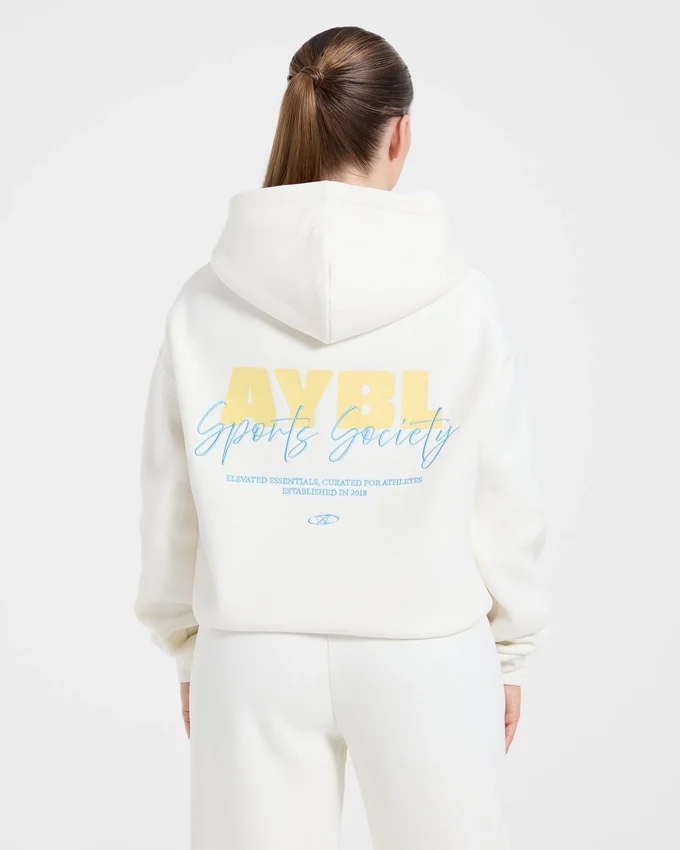 Sweat à capuche oversize Sports Society