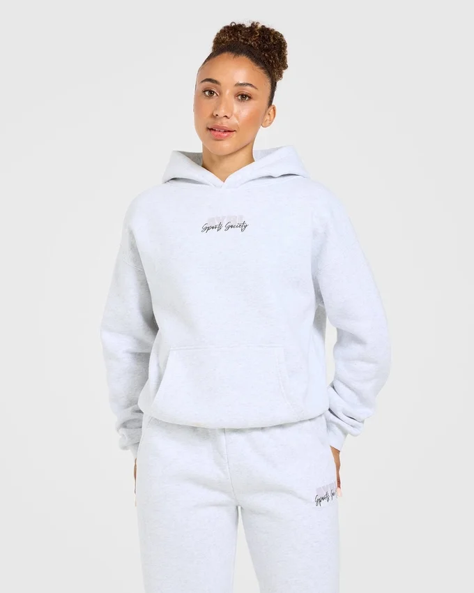 Sweat à capuche oversize Sports Society