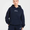 Sweat à capuche oversize Sports Society